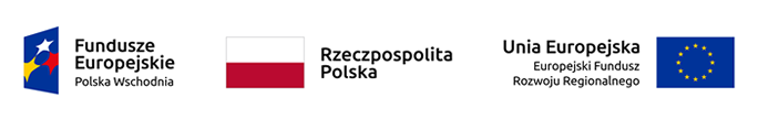Flaga Unii Europejskiej. Logo Fundusze Europejskie, Polska Wschodnia, Flaga Polski